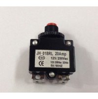 Circuit Breaker - Push Reset - JH-01BRL-10X - ASM